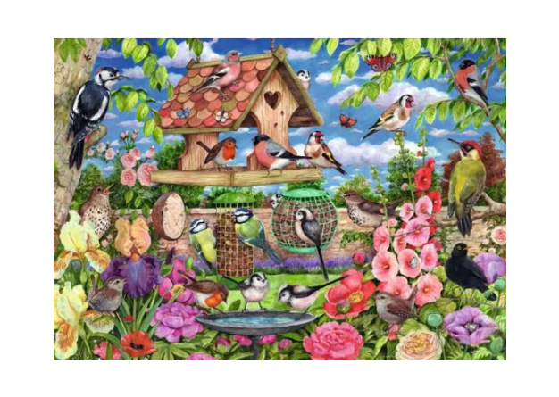 The Bird Table - Ravensburger 1000pcs