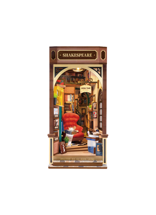 Shakespeare's  Bookstore - Paper-chain Models and Hobbies