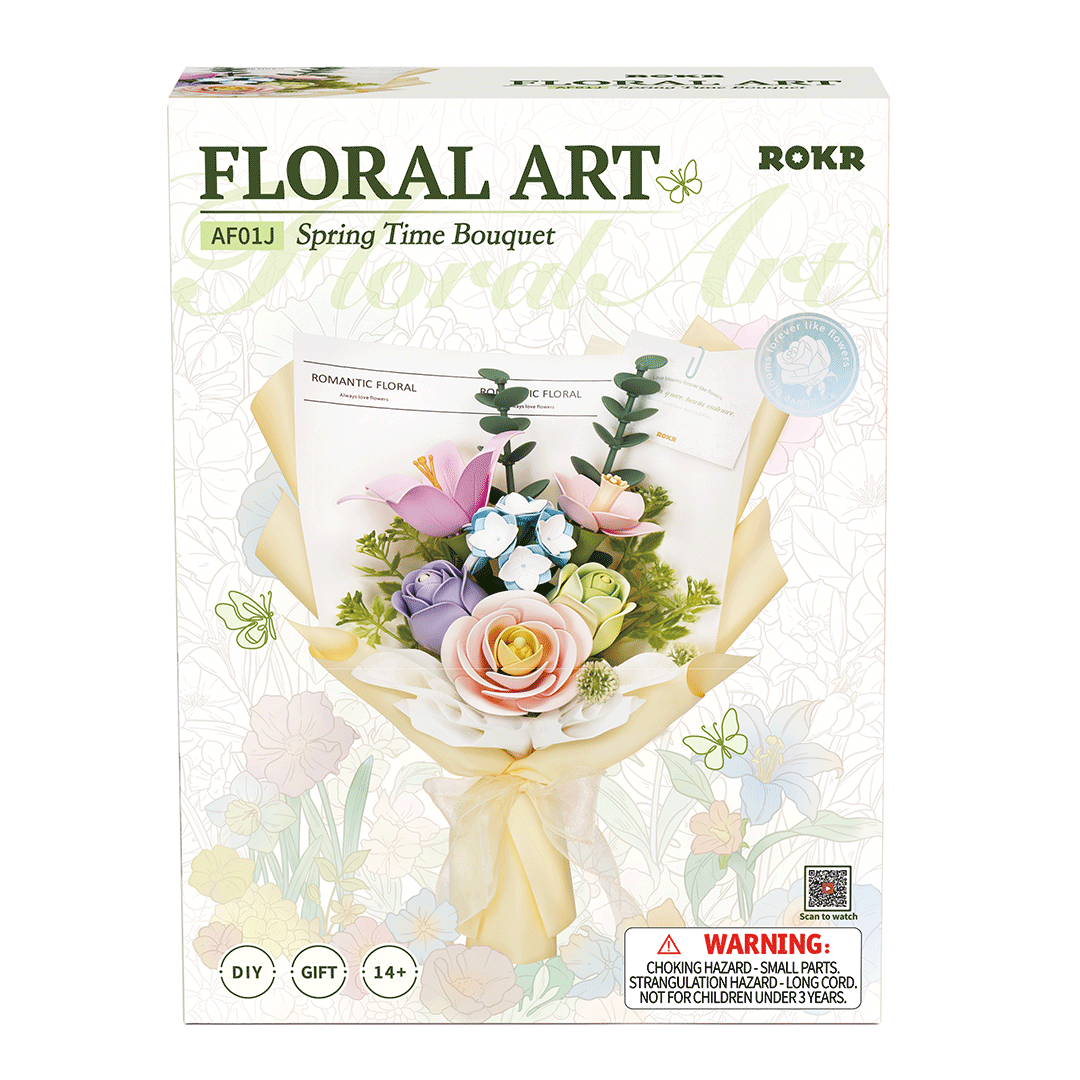 Spring Time Bouquet - Paper-chain Models and Hobbies