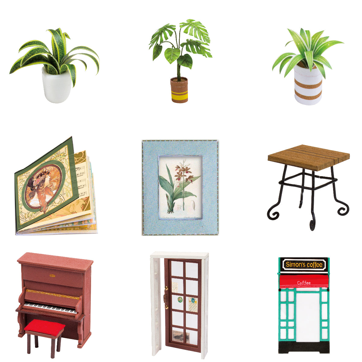 Simon's Coffee - Paper-chain Models and Hobbies