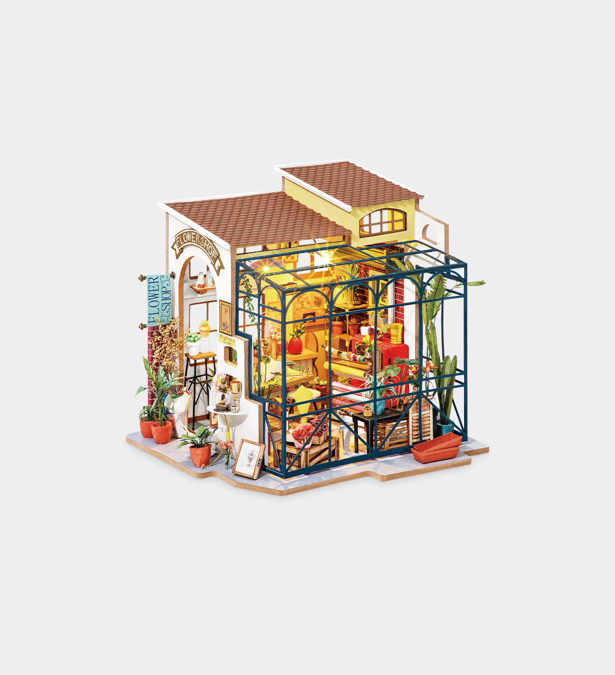 Emily's Flower Shop - Paper-chain Models and Hobbies