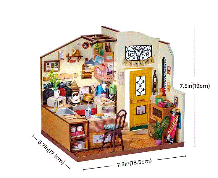 Cozy Kitchen - Paper-chain Models and Hobbies
