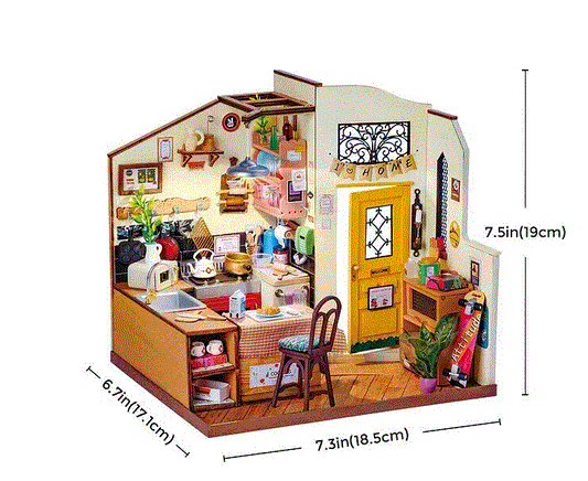 Cozy Kitchen - Paper-chain Models and Hobbies