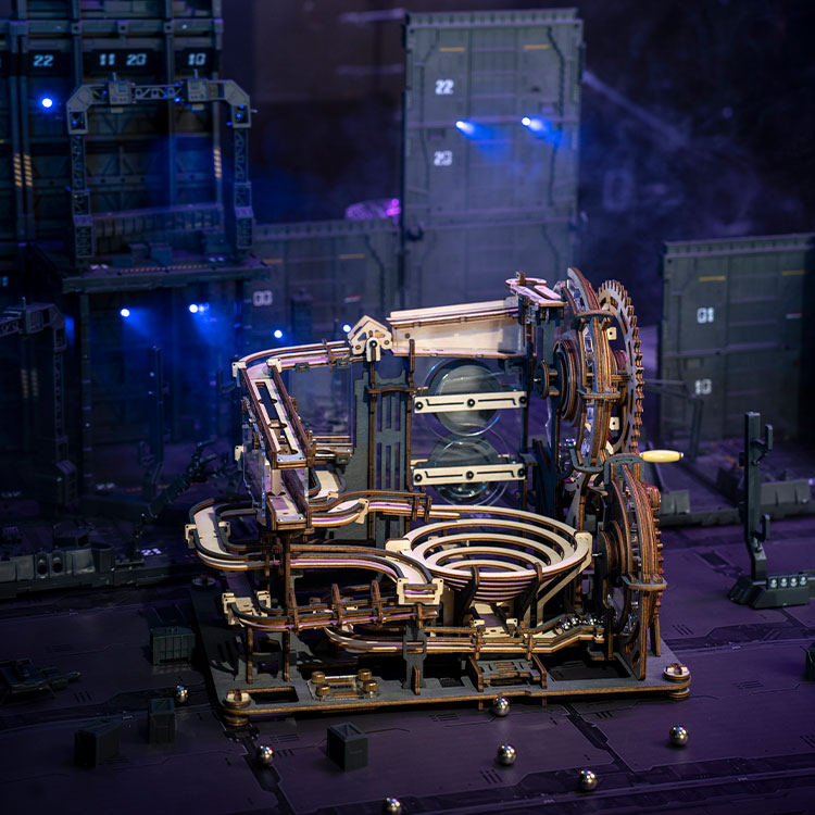 Marble Night City - Paper-chain Models and Hobbies