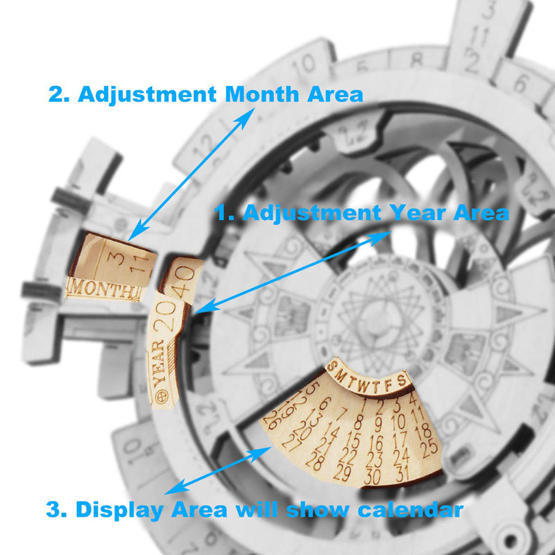 Perpetual Calendar - Paper-chain Models and Hobbies