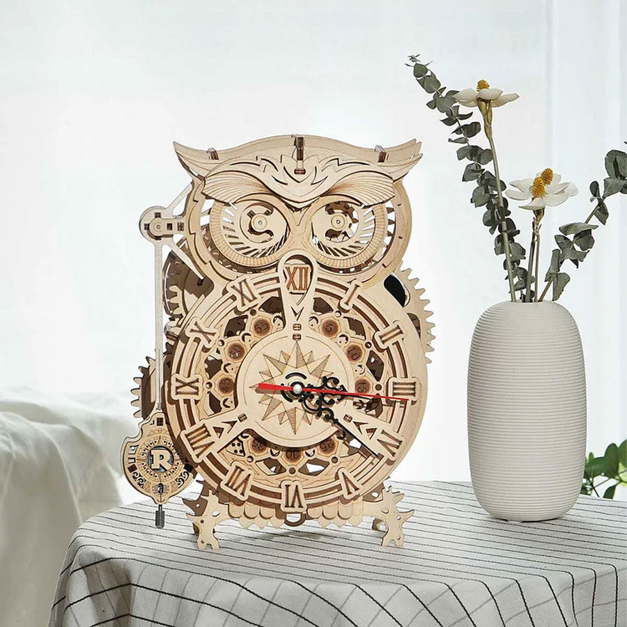 Owl Clock - Paper-chain Models and Hobbies
