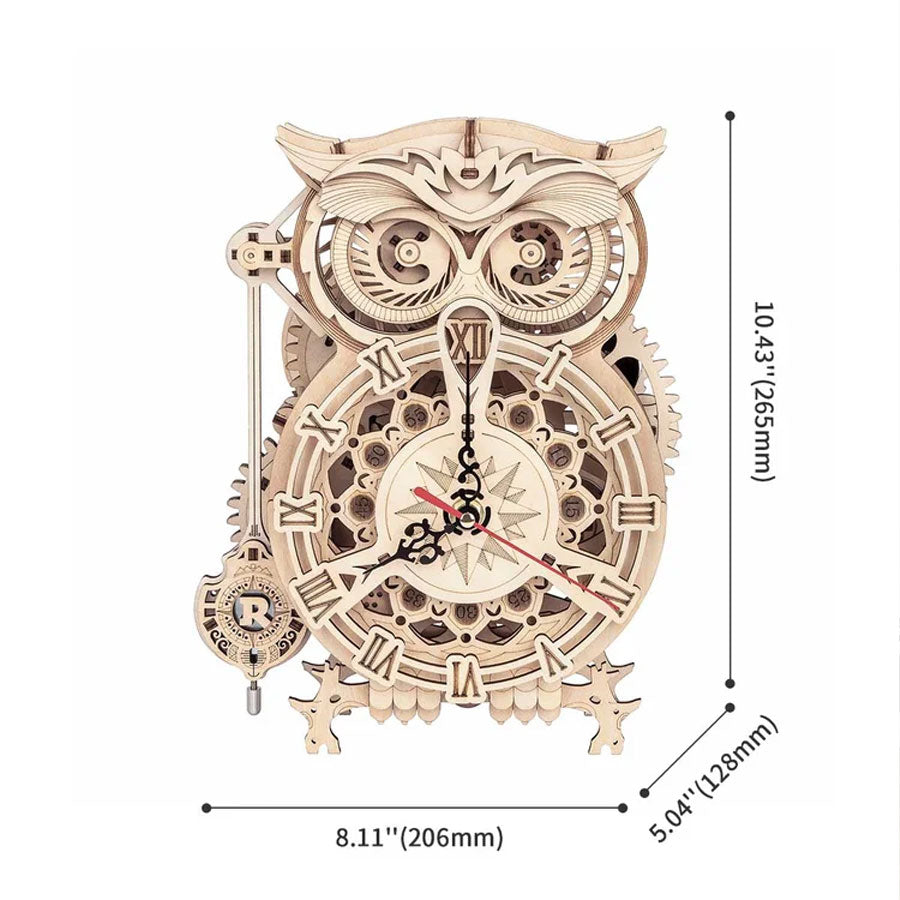 Owl Clock - Paper-chain Models and Hobbies