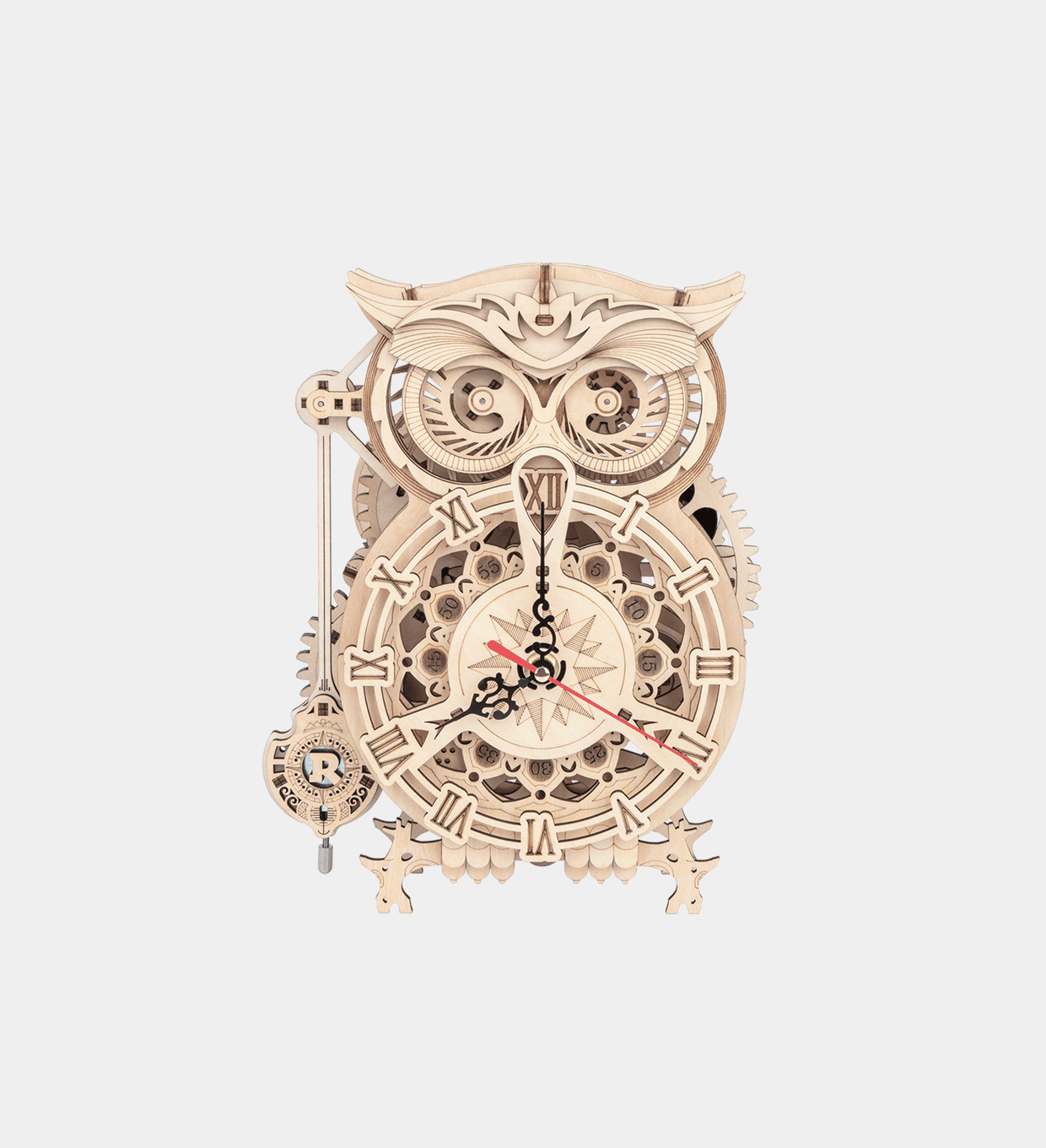 Owl Clock - Paper-chain Models and Hobbies