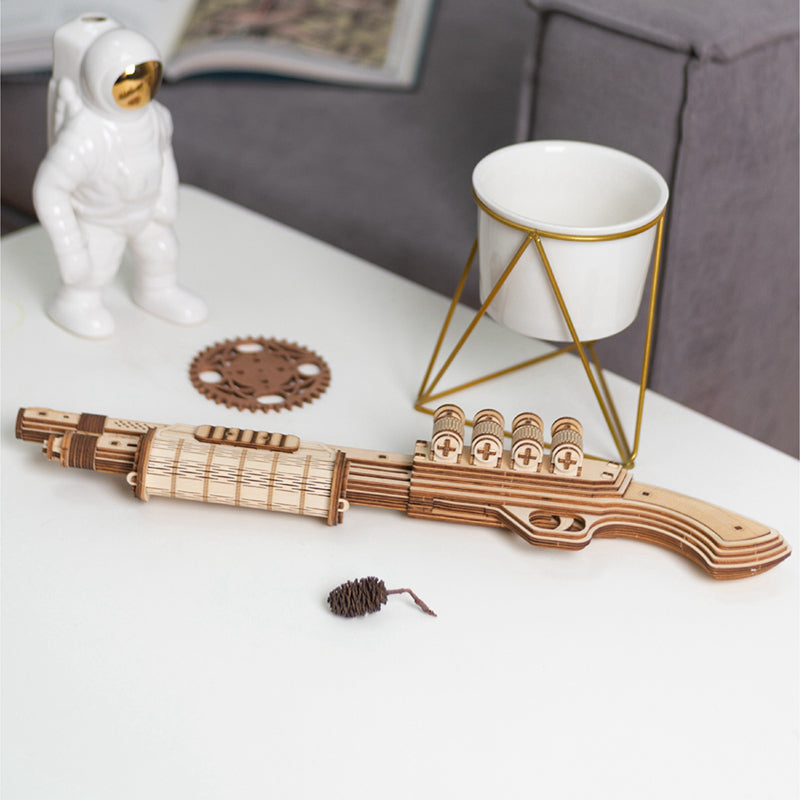 Terminator M870 Wooden Toy Gun - Paper-chain Models and Hobbies