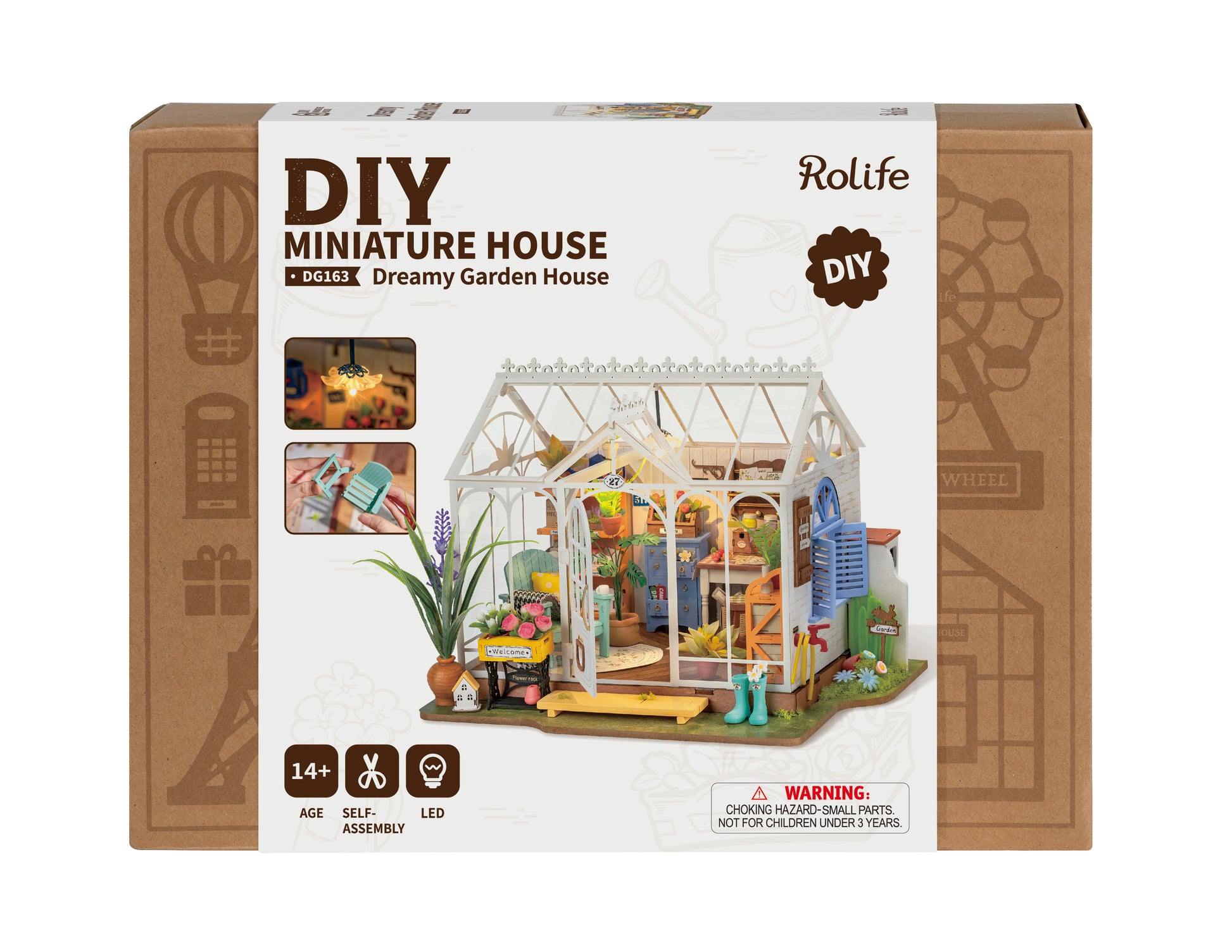 Dreamy Garden House - Paper-chain Models and Hobbies