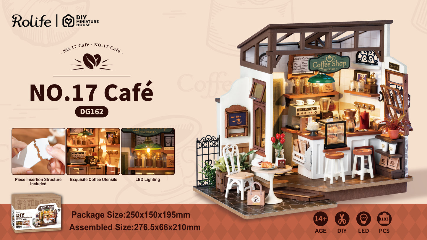 No 17 Café - Paper-chain Models and Hobbies