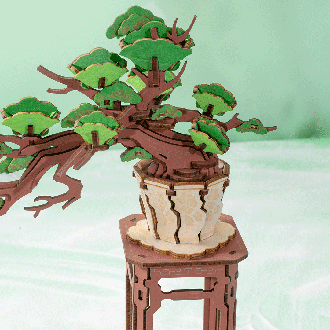 Evergreen Pine Bonsai - Paper-chain Models and Hobbies