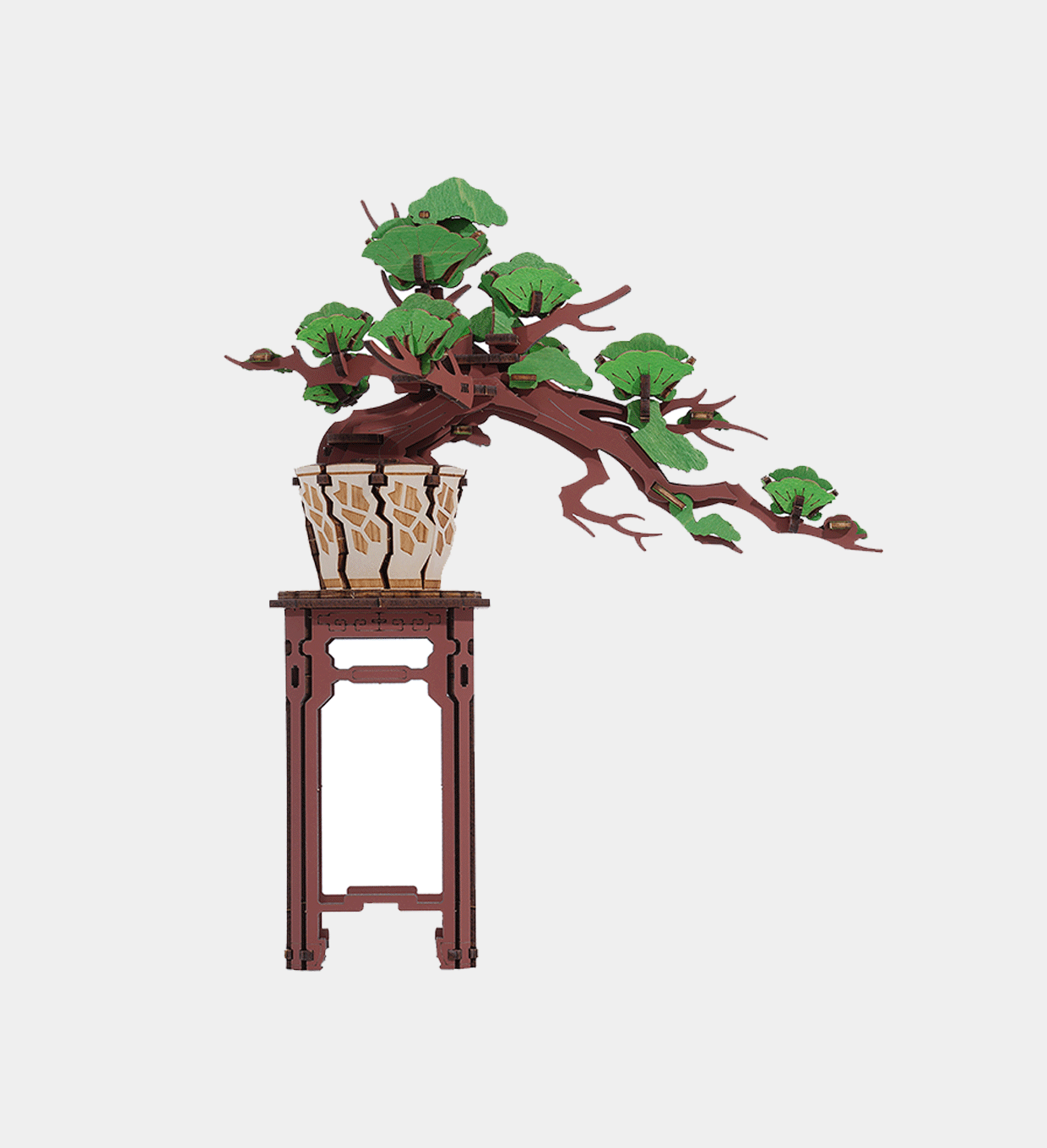 Evergreen Pine Bonsai - Paper-chain Models and Hobbies