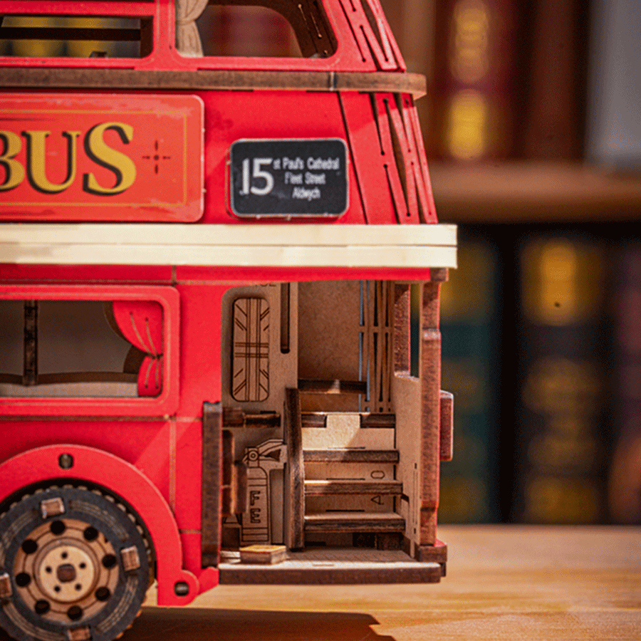 London Tour Bus - Paper-chain Models and Hobbies