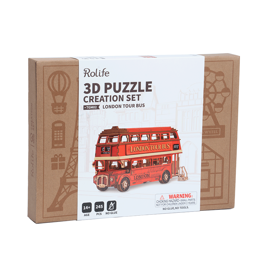 London Tour Bus - Paper-chain Models and Hobbies