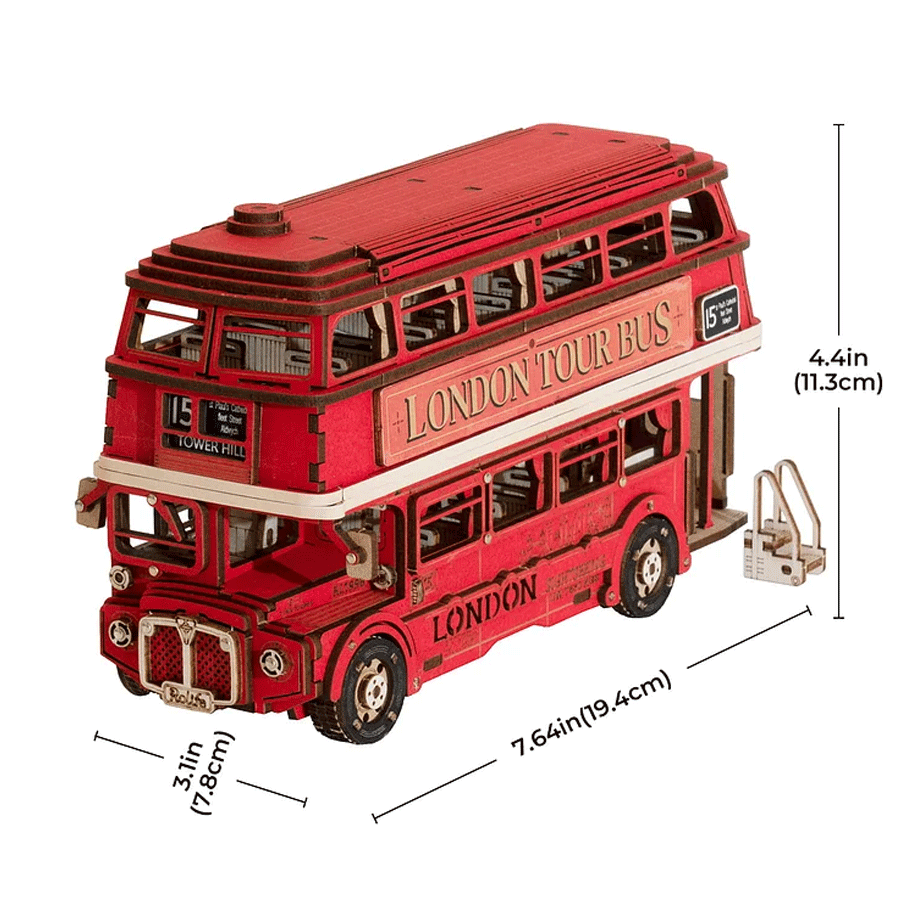 London Tour Bus - Paper-chain Models and Hobbies