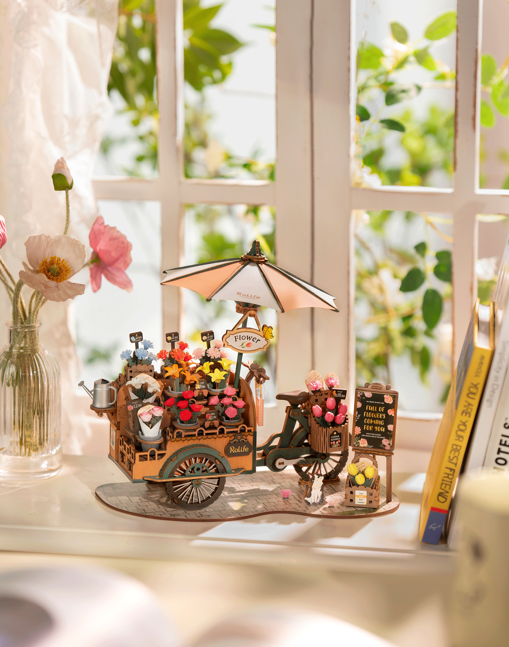Blossom Cart - Paper-chain Models and Hobbies