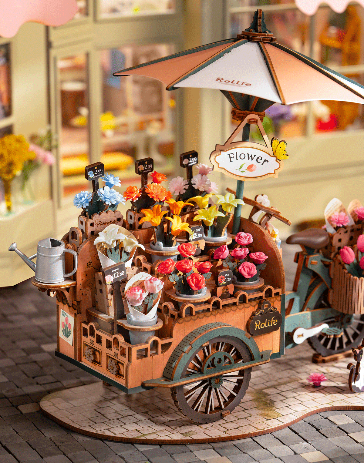 Blossom Cart - Paper-chain Models and Hobbies