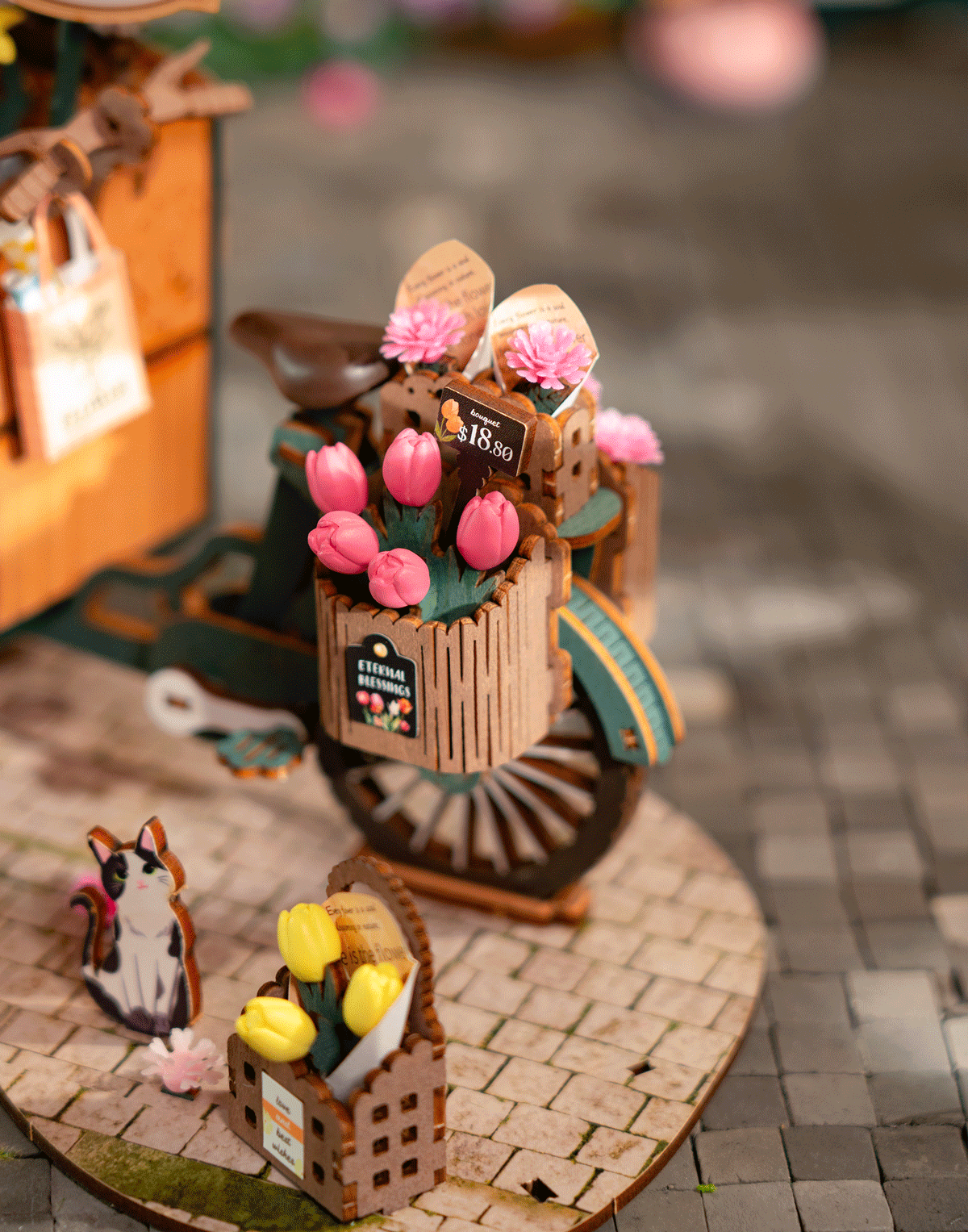 Blossom Cart - Paper-chain Models and Hobbies