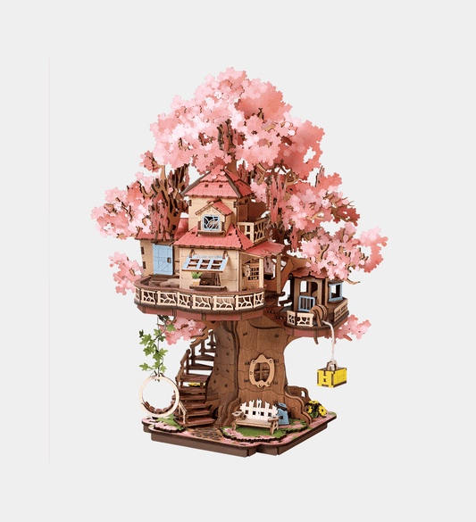 Sakura Tree House - Paper-chain Models and Hobbies