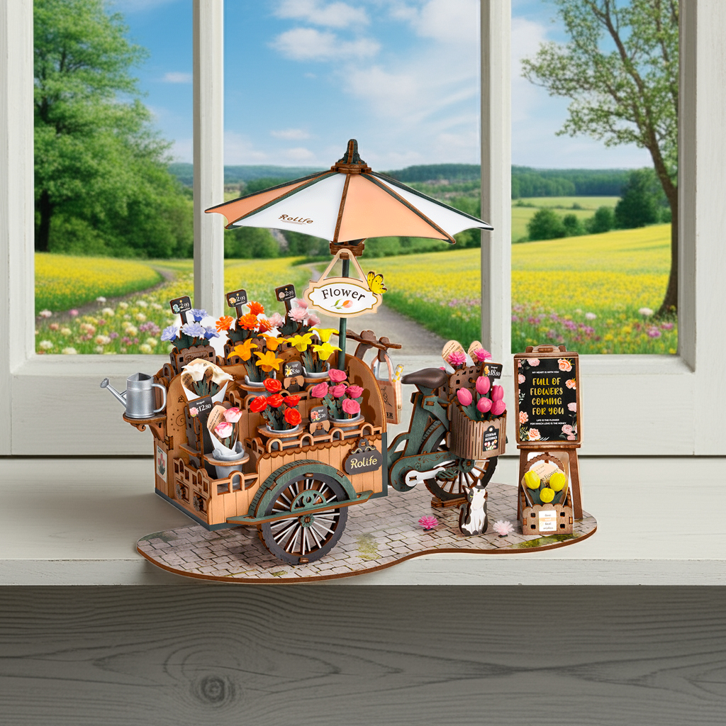 Blossom Cart - Paper-chain Models and Hobbies