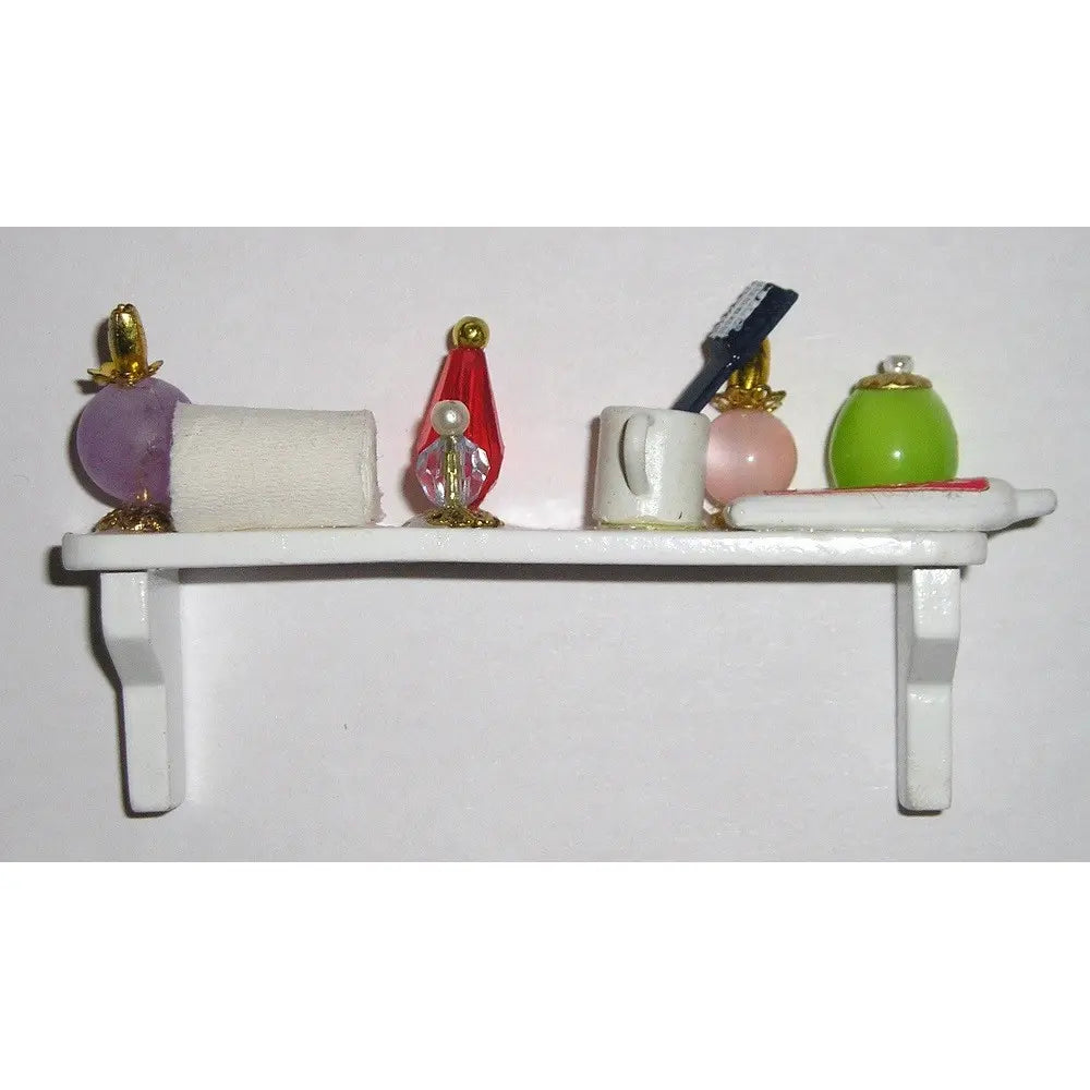 Bathroom Shelf - Paper-chain Models and Hobbies