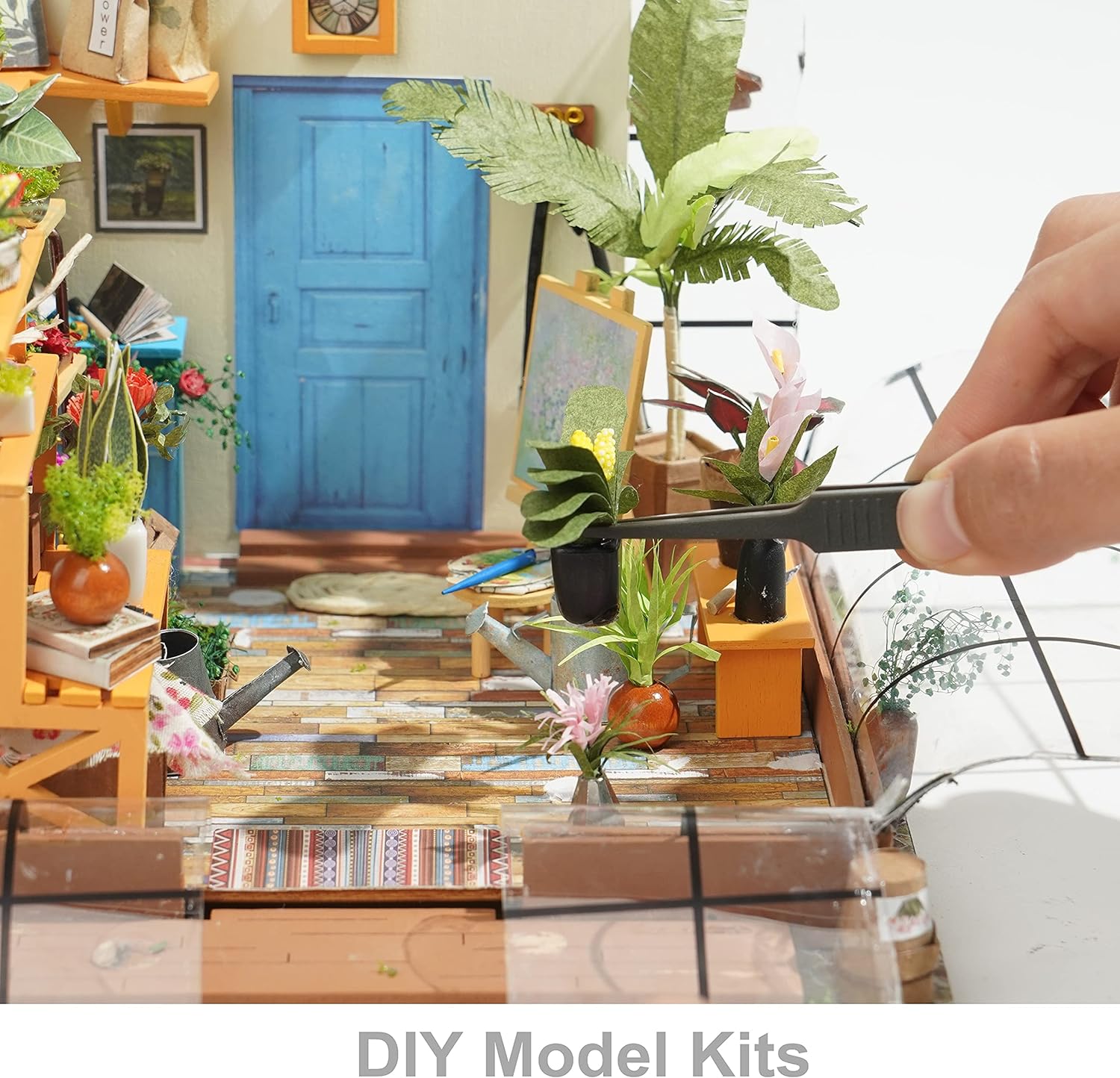 Cathy's Flower House - Paper-chain Models and Hobbies