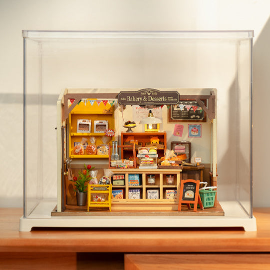 Miniature House Display Box DF03L - Paper-chain Models and Hobbies