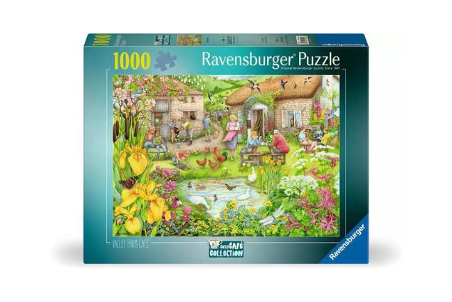 Cosy Café No 3 Valley Cafe Farm - Ravensburger 1000pcs - Paper-chain Models and Hobbies