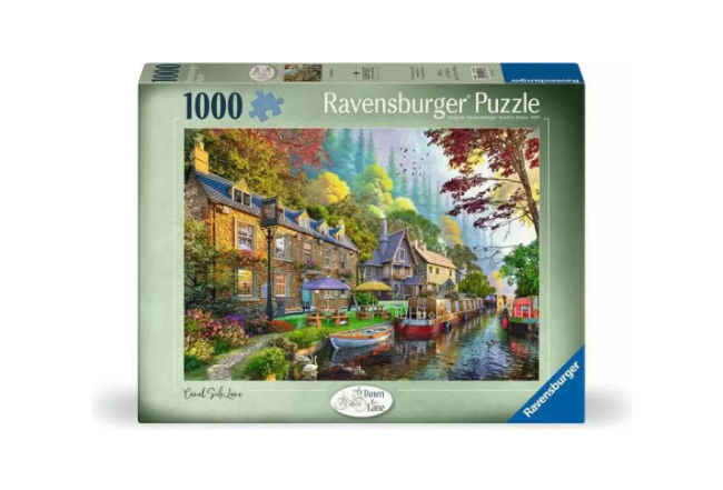 Down the Lane No.6 Canal side Lane - Ravensburger 1000pcs