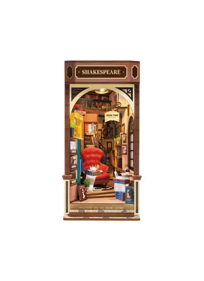 Shakespeare's  Bookstore - Paper-chain Models and Hobbies