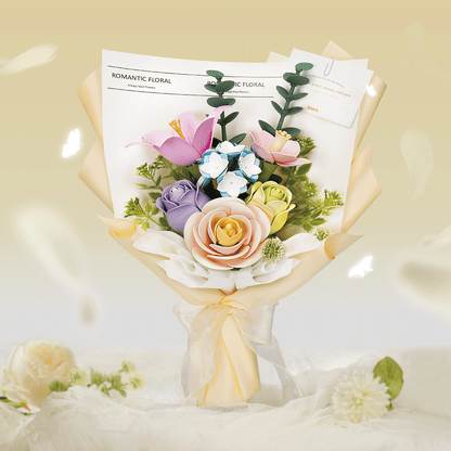 Spring Time Bouquet - Paper-chain Models and Hobbies
