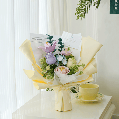 Spring Time Bouquet - Paper-chain Models and Hobbies