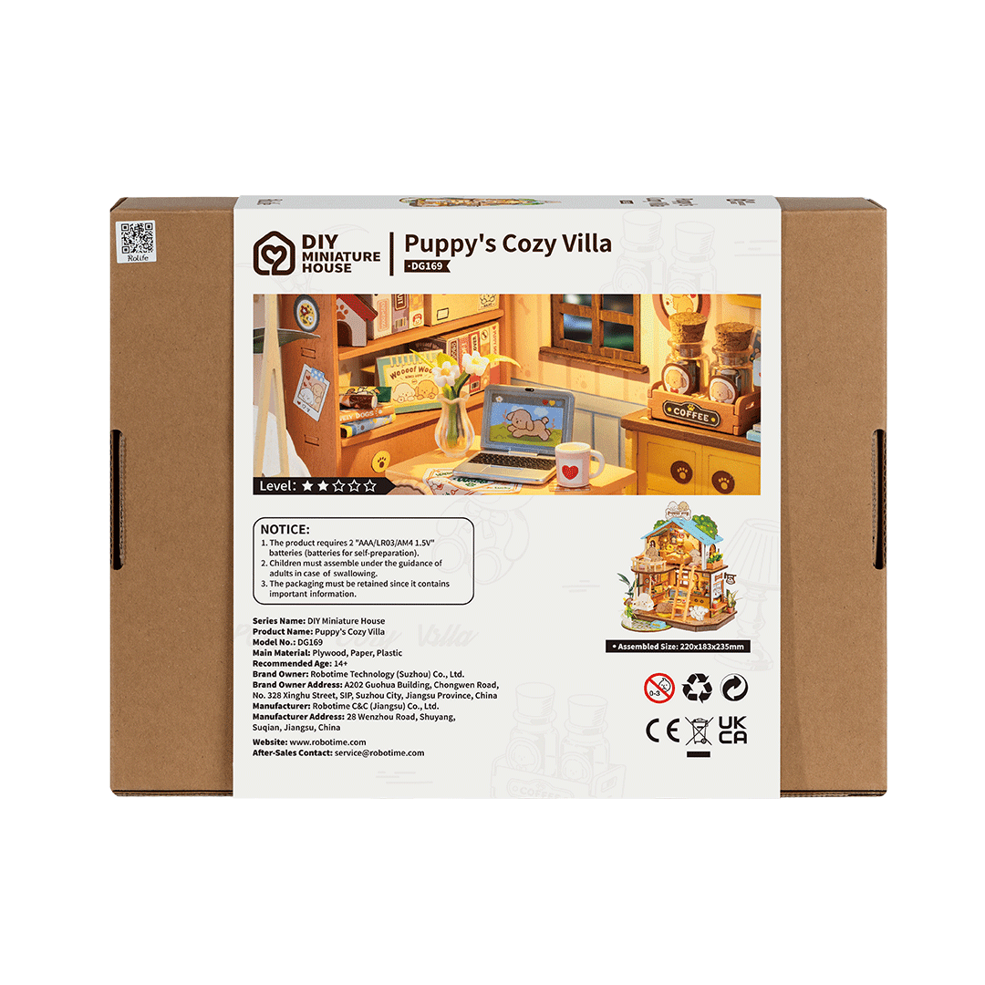 Puppy's Cozy Villa - Paper-chain Models and Hobbies