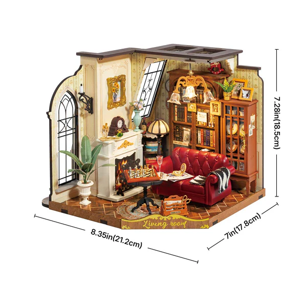 Catherine’s Living Room - Paper-chain Models and Hobbies