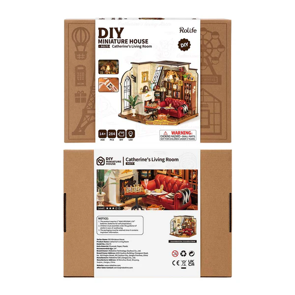 Catherine’s Living Room - Paper-chain Models and Hobbies