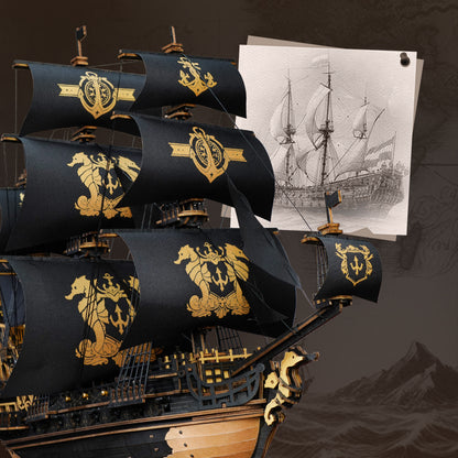 The Seahorse Barque - Paper-chain Models and Hobbies