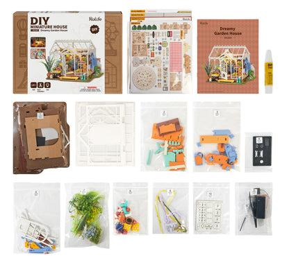 Dreamy Garden House - Paper-chain Models and Hobbies