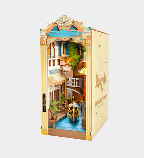 Romantic Venice Book Nook - Paper-chain Models and Hobbies