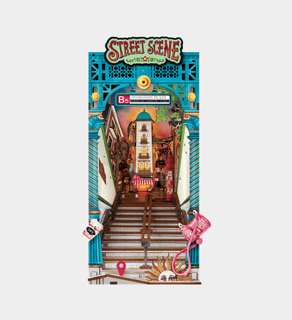 Street Scene - Paper-chain Models and Hobbies