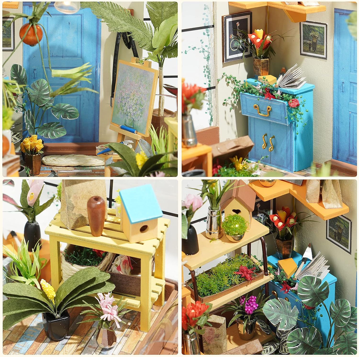 Cathy's Flower House - Paper-chain Models and Hobbies