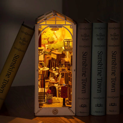 Sunshine Town Book Nook - Paper-chain Models and Hobbies